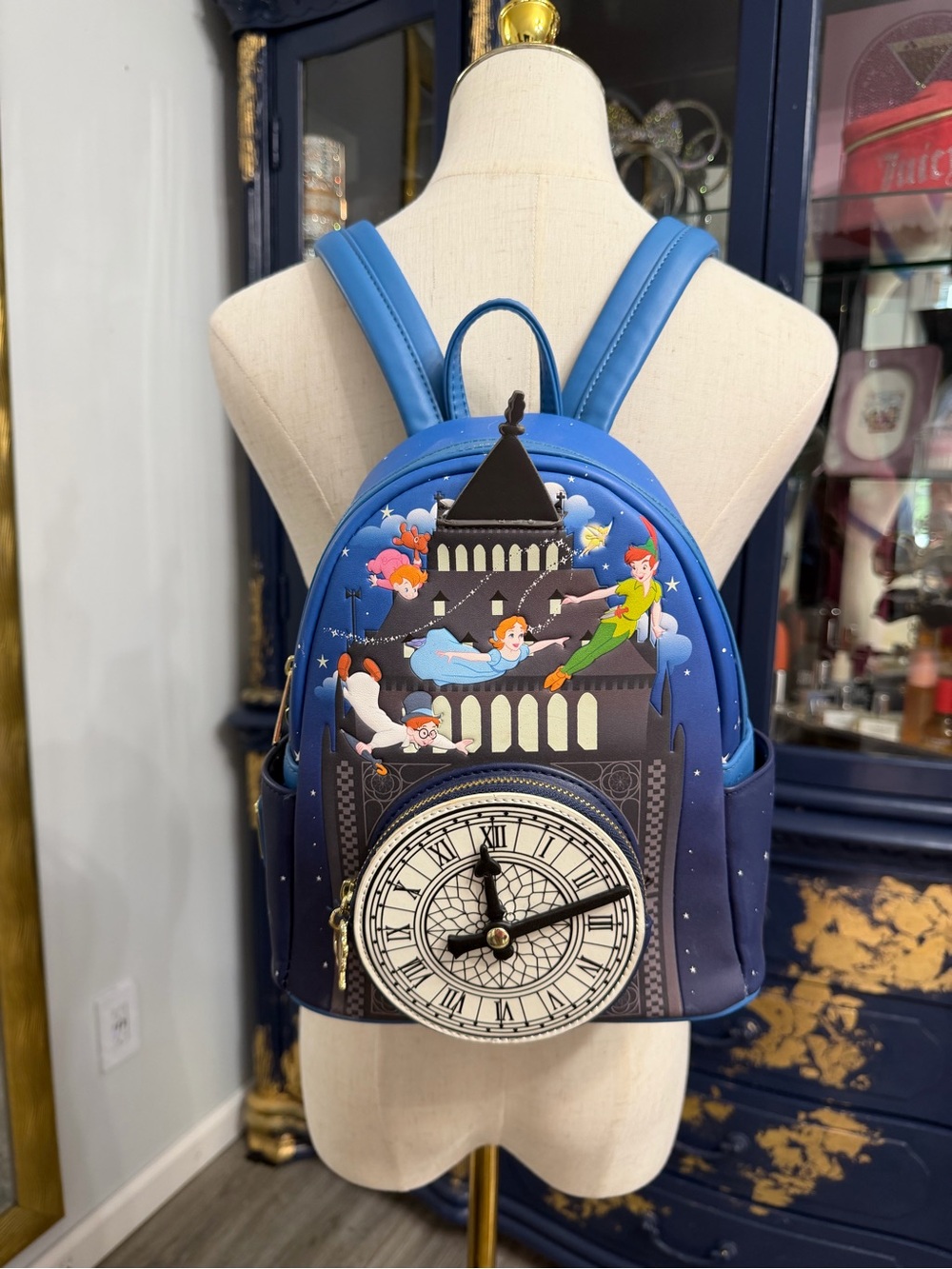 Loungefly Disney Peter Pan Mini Backpack  Glow in the dark